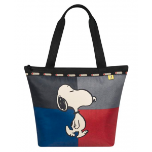 LeSportsac Snoopy Cool Dude Hailey Tote